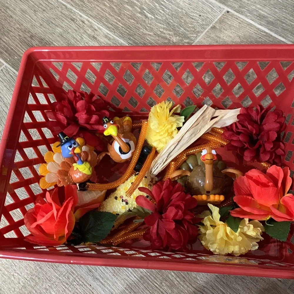 Three Turkeys Sensory Bin